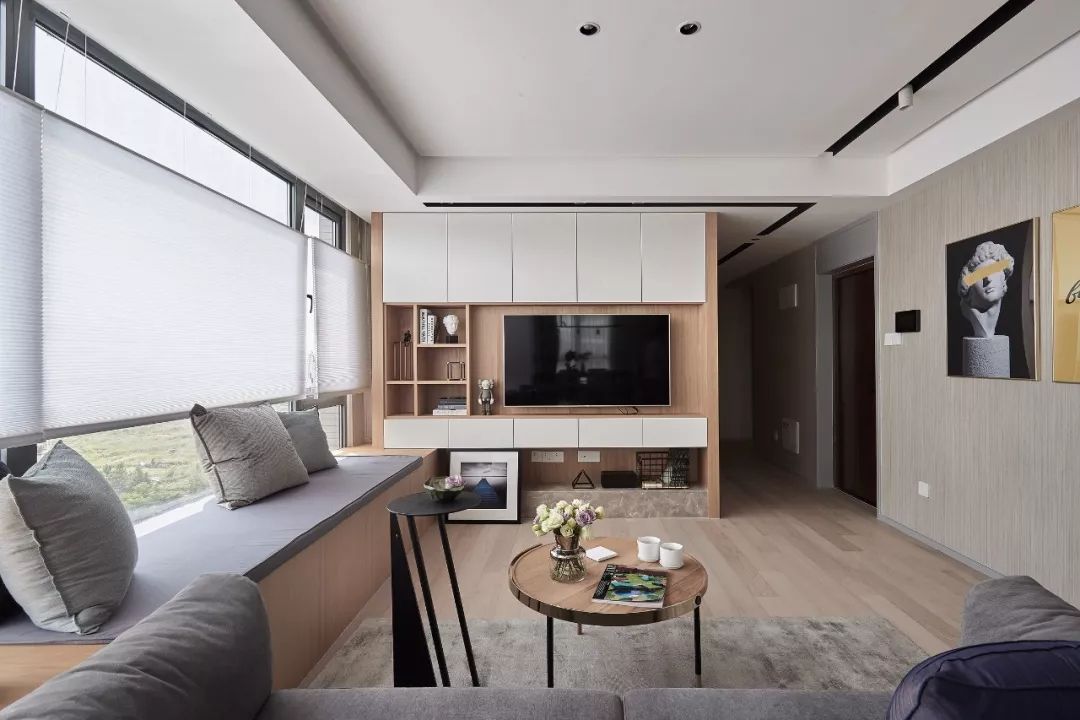 客厅有飘窗，18张软装搭配值得参考装修效果图片_7