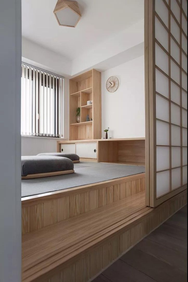 家装小课堂｜灵活百变的榻榻米，拯救你的不开心装修效果图片_16