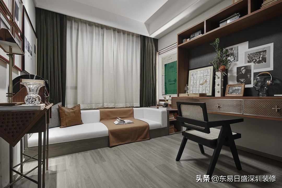 深圳金域国际，现代简约风装修效果图欣赏装修效果图片_10
