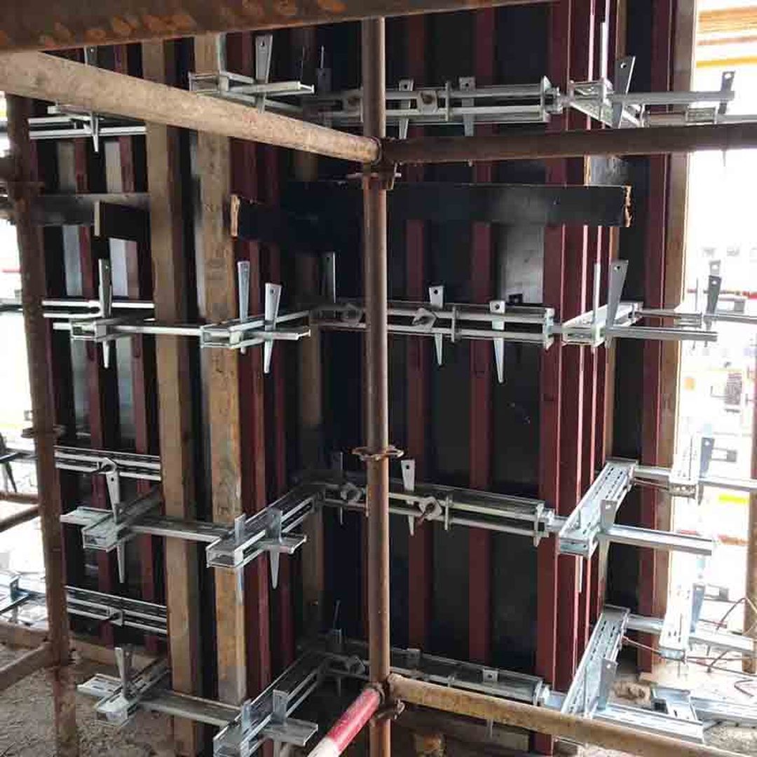 新型建筑模板钢支撑体系装修效果图片_6