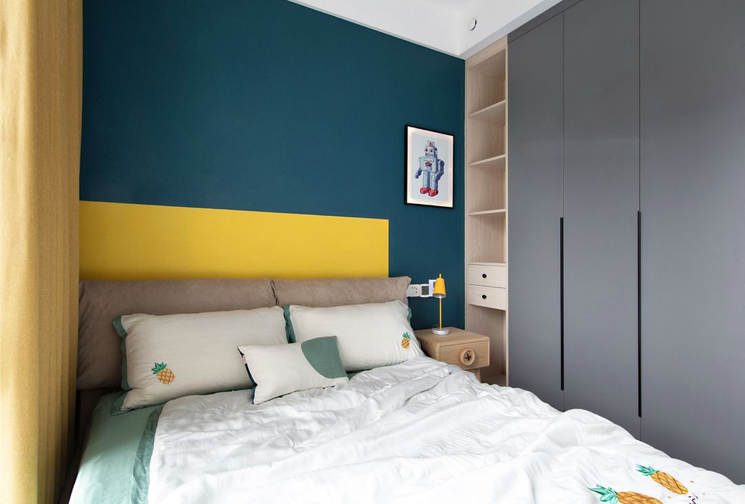 18个现代温馨卧室搭配，卧室够暖才有家的感觉装修效果图片_6