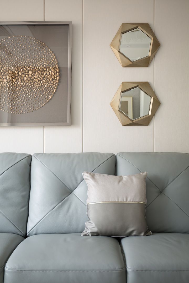 「家居设计」轻奢+现代风格，营造多元化空间 | 自贡名筑设计装修效果图片_19