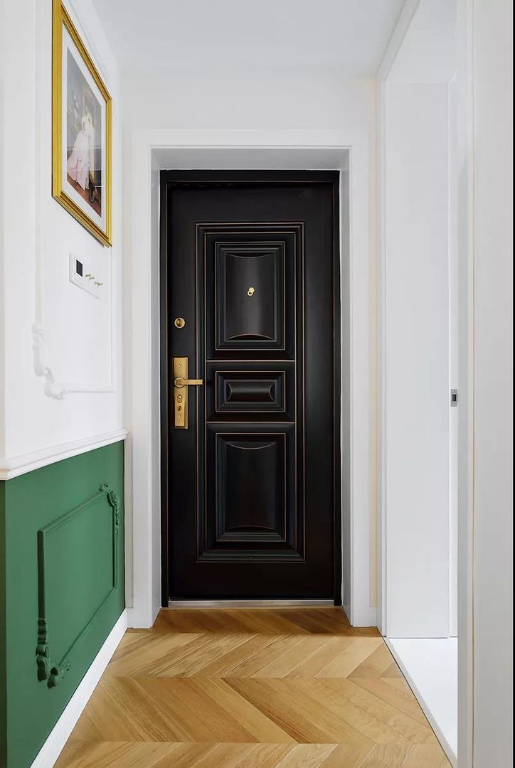 48㎡轻古典风小户型，简单而不失优雅装修效果图片_1