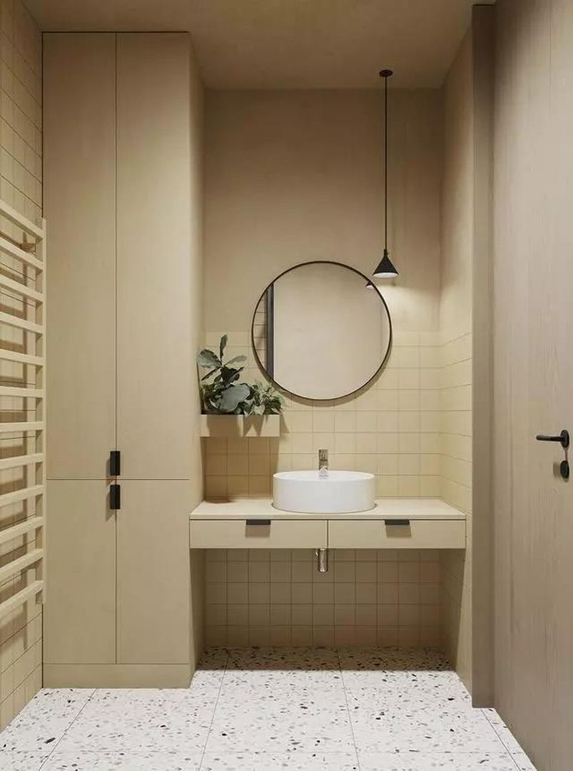 47㎡单身公寓装修，打造轻快时尚的温馨小家装修效果图片_9