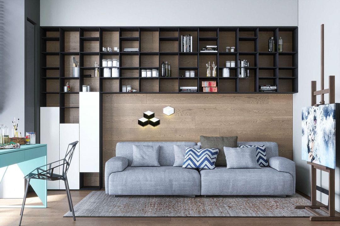 「家居设计」当北欧遇上工业风，颜值与格调兼备的理性生活装修效果图片_16