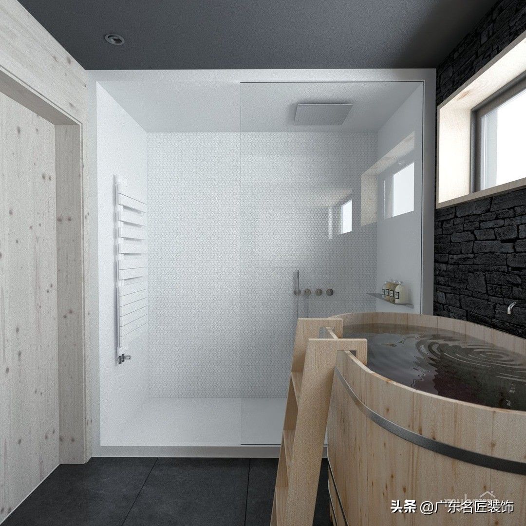 312m²简约风别墅，都是美好生活应该有的色彩装修效果图片_18