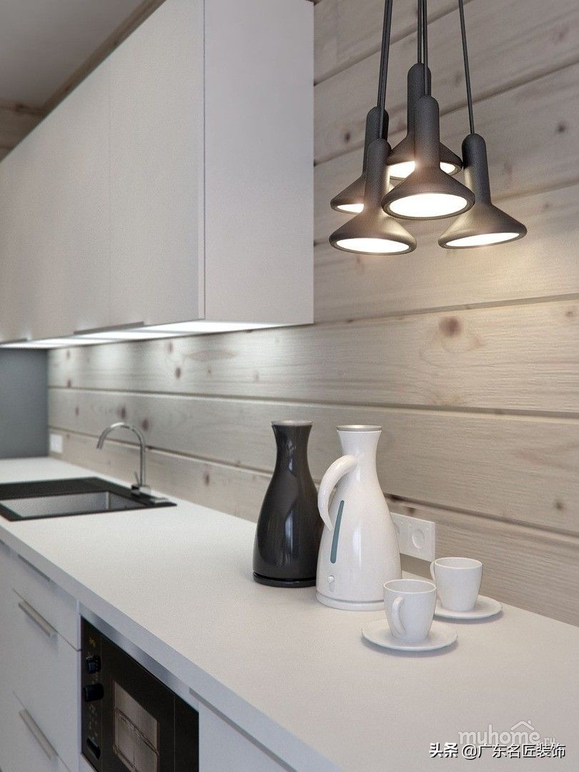 312m²简约风别墅，都是美好生活应该有的色彩装修效果图片_6