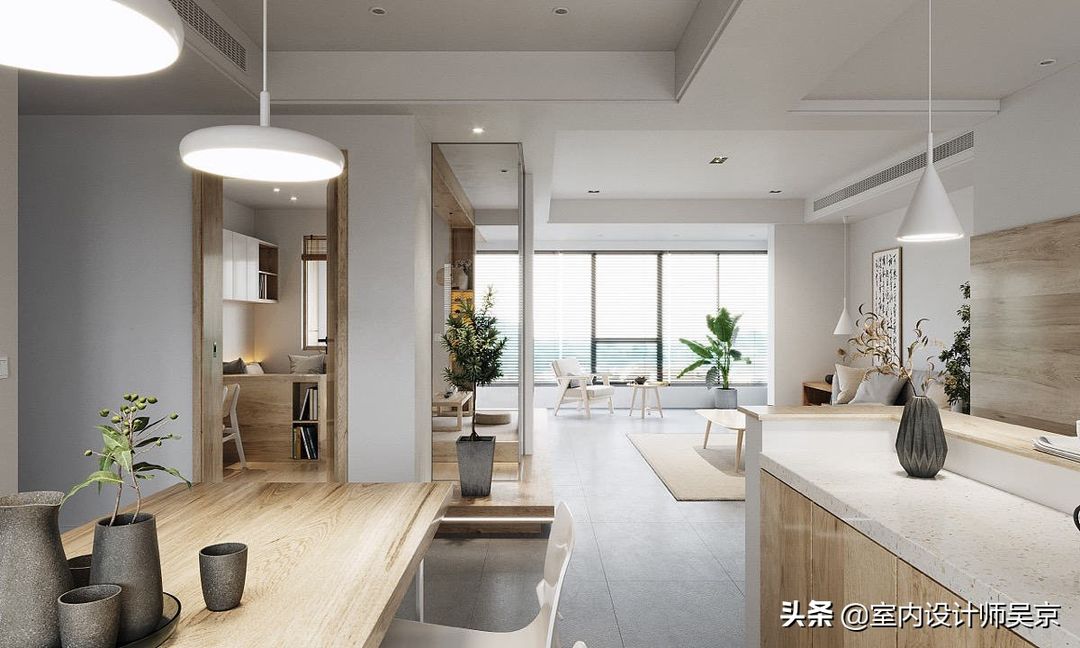 治愈系日式原木风，返璞归真的生活美的像首诗！装修效果图片_8