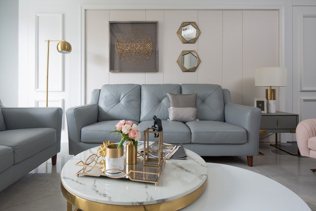 「家居设计」轻奢+现代风格，营造多元化空间 | 自贡名筑设计装修效果图片_15