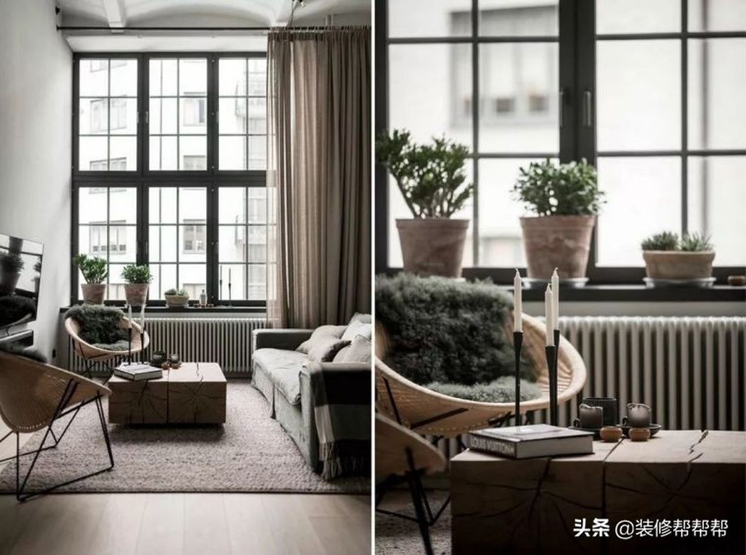 93㎡充满灰色调的住宅，无意言语的魅力装修效果图片_12