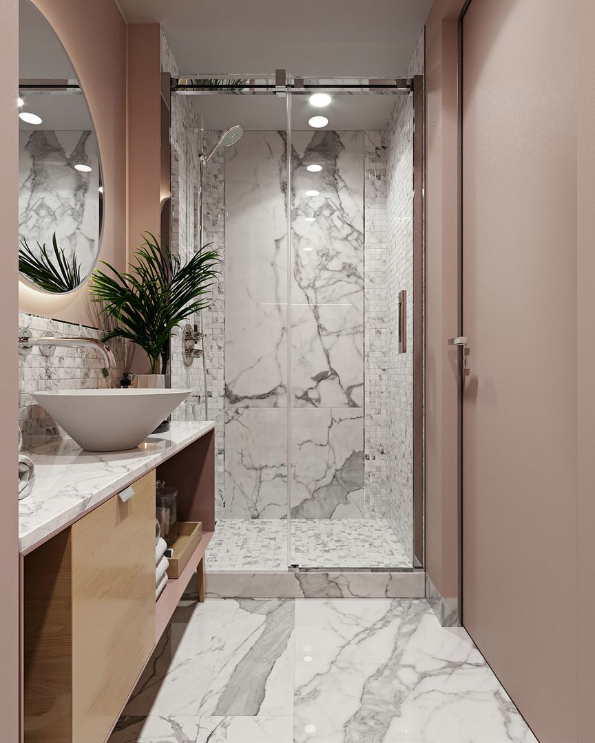 「家居设计」北欧橡皮粉LOFT设计装修效果图片_5