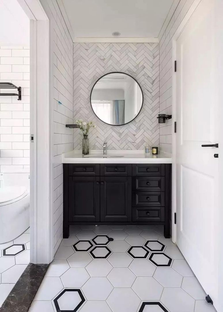 120㎡简约三居室，巧用靛蓝色，让这个家美的与众不同装修效果图片_8