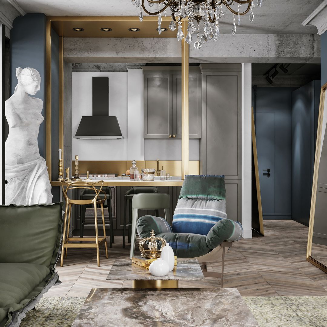 「家居设计」 极简欧式 - 并不只有繁琐才能表达欧式装修效果图片_4