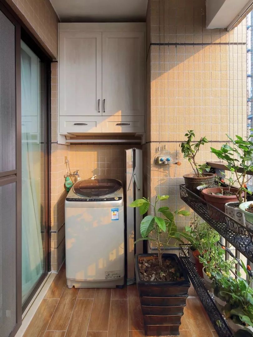 32张封闭式阳台设计，最全的参考收了备用装修效果图片_19