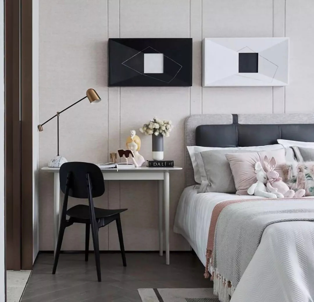 23张小户型简约书桌搭配设计，房间小可以参考