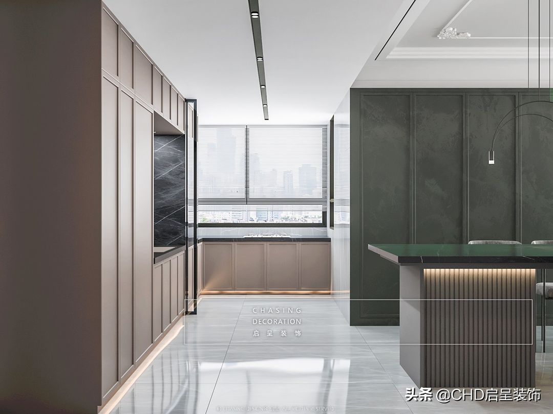 CHASING DESIGN 启呈 | 广州番禺·祈福缤纷汇 现代美式装修案例装修效果图片_8