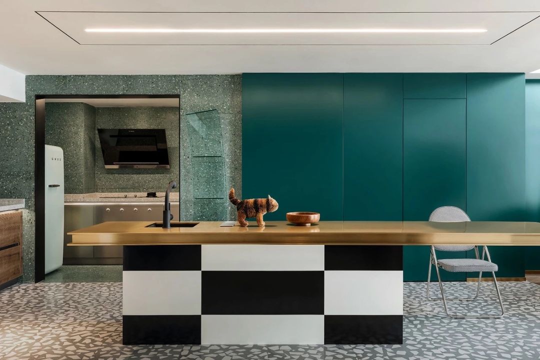 「家居设计」一个人住300m2 复式公寓，可以安放灵魂的家装修效果图片_18