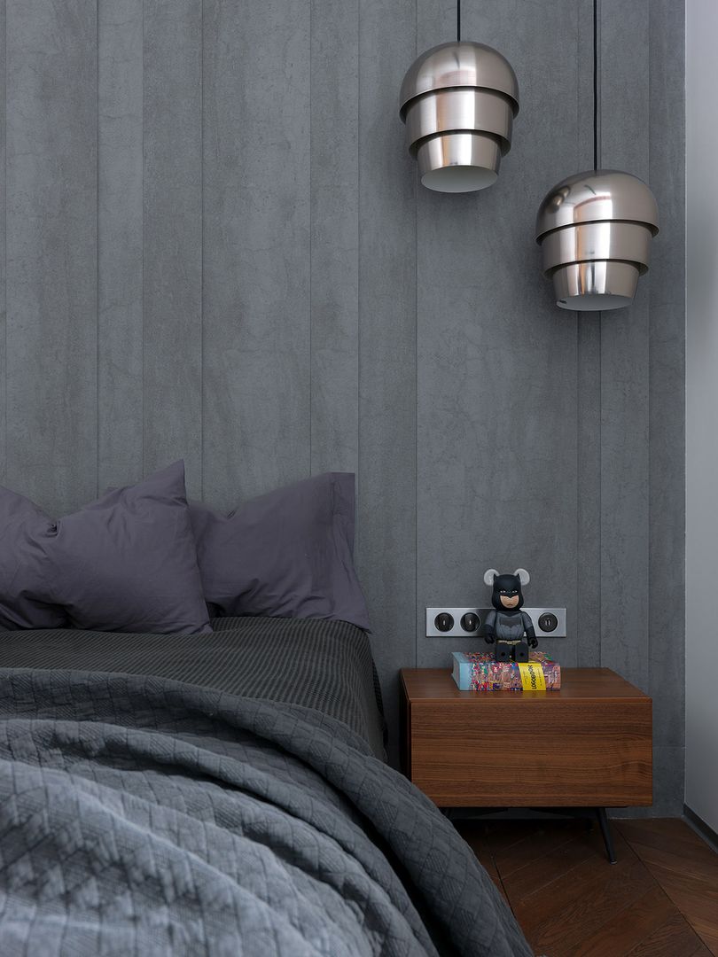 120㎡轻奢美式风，现代感极强的艺术，优雅高档装修效果图片_2