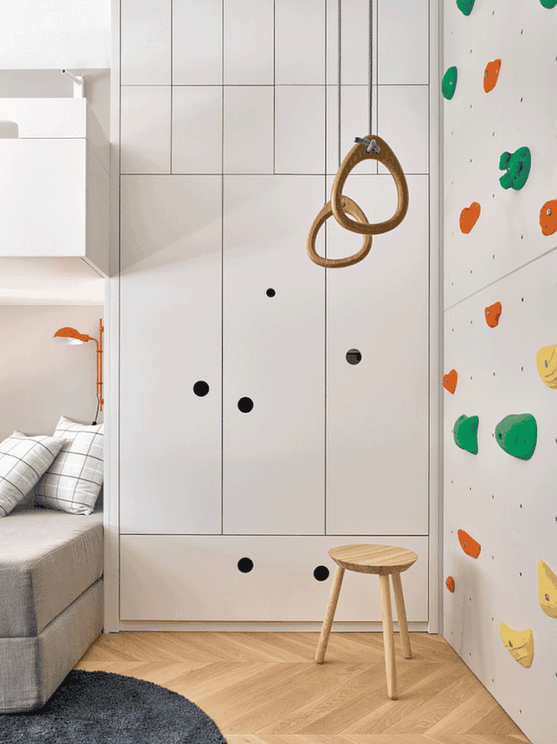 营造轻奢之美！88㎡高级灰风格气质公寓设计装修效果图片_10