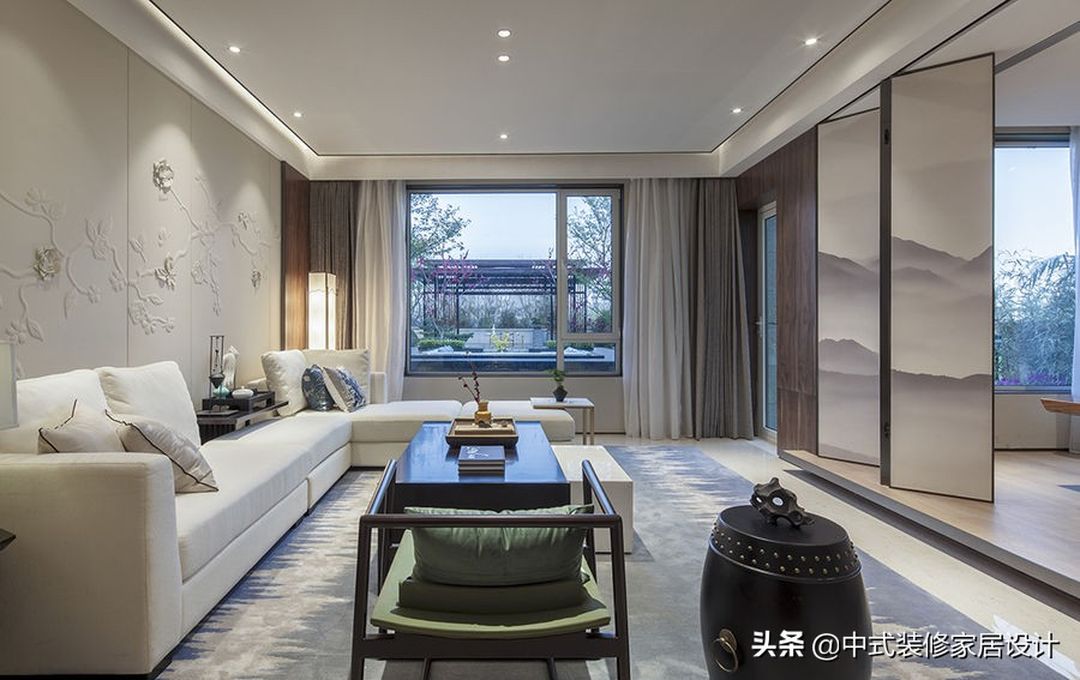 300平超棒的新中式设计案例，值得收藏装修效果图片_5
