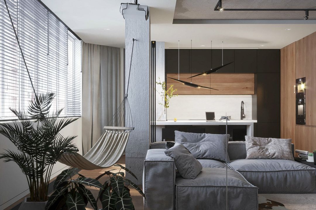 「家居设计」当北欧遇上工业风，颜值与格调兼备的理性生活装修效果图片_6