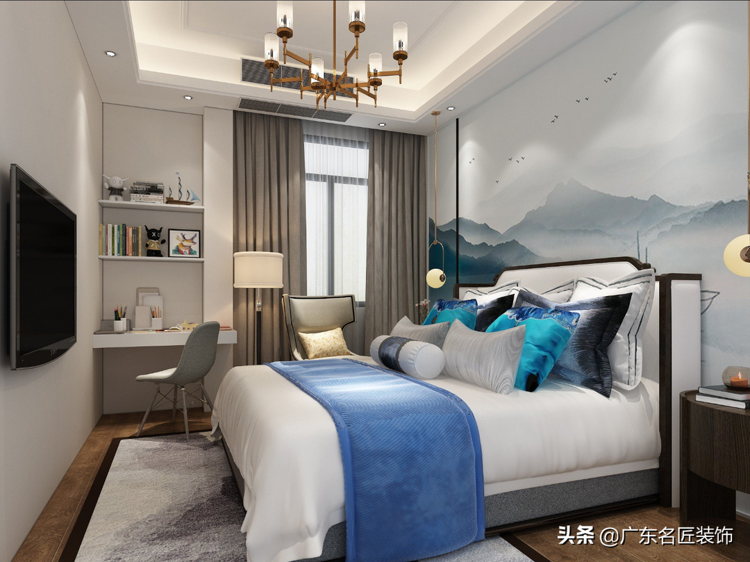457m²新中式别墅府邸，一起揭开她至臻至美的尊容装修效果图片_20