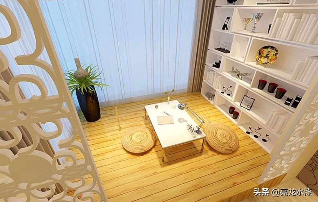 日式榻榻米吸粉无数，这样装颜值和实力都在线！装修效果图片_2