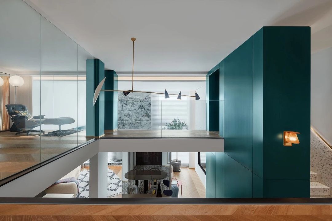 「家居设计」一个人住300m2 复式公寓，可以安放灵魂的家装修效果图片_5