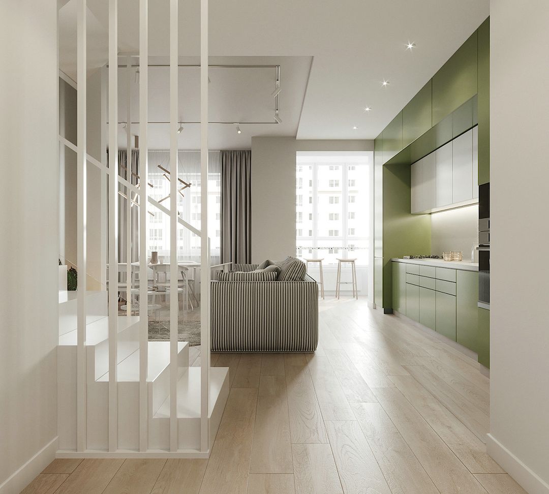 「家居设计」北欧风小复式设计，清新文艺装修效果图片_9