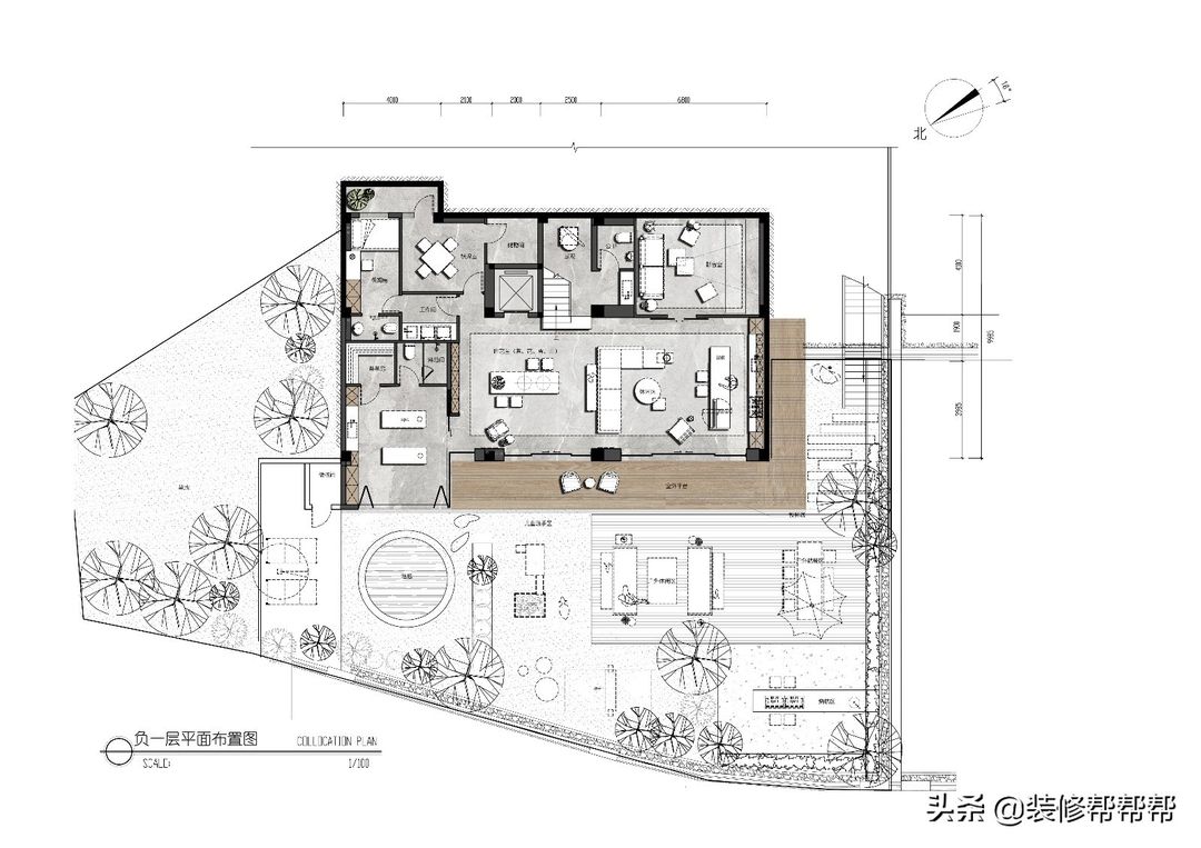 510㎡温泉城别墅,向美而生，惬意人居装修效果图片_35