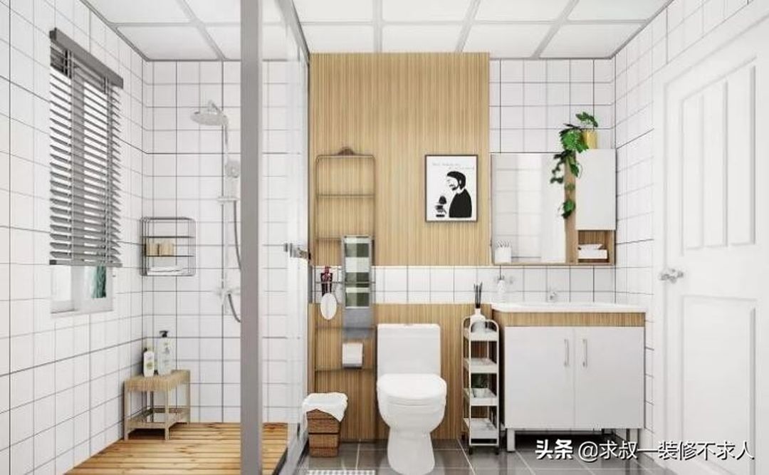 10款小户型卫生间设计，新手必看，省钱又省事装修效果图片_6