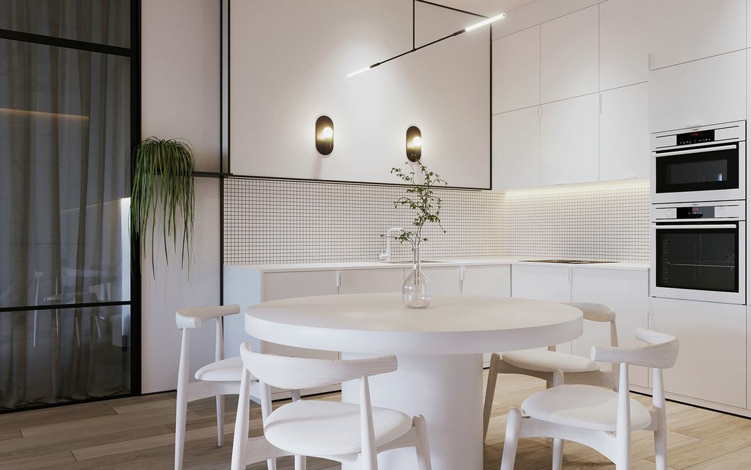 「家居设计」多彩新型北欧风公寓，充满创意与艺术感的独特设计装修效果图片_12