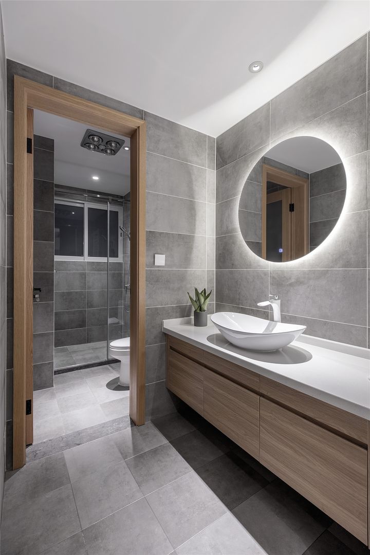 「家居设计」215㎡异形复式空间大改造「田·原」装修效果图片_8