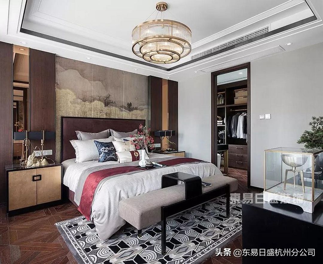 270㎡下叠新中式风，别致与悠然，唤醒春日悸动装修效果图片_4