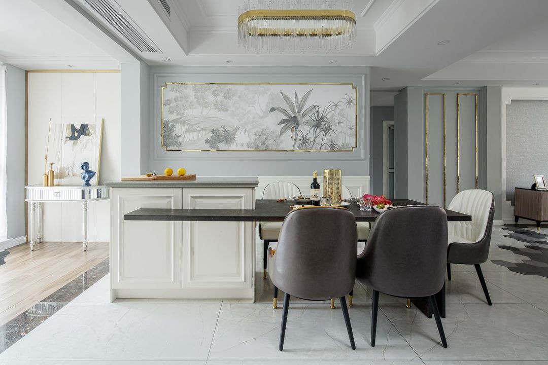 「家居设计」轻奢+现代风格，营造多元化空间 | 自贡名筑设计装修效果图片_9