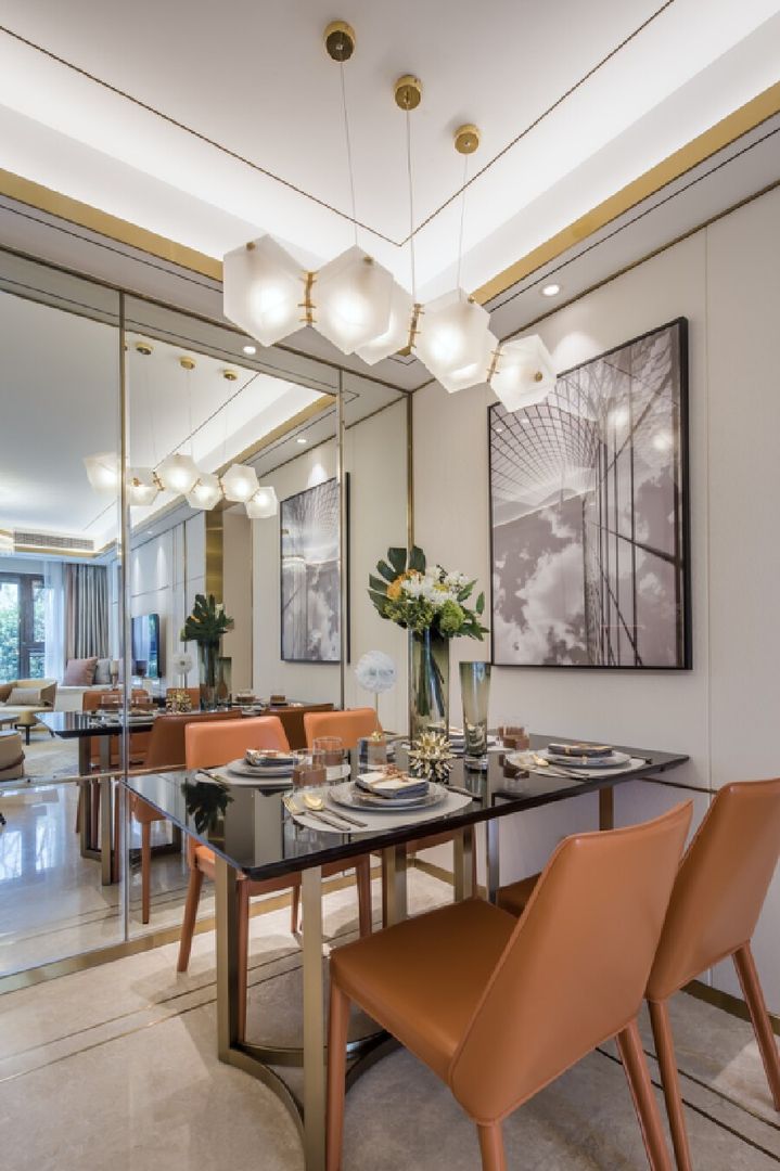 「家居设计」恰到好处的温柔轻奢，三户型品质美学家 | 圣易文装修效果图片_29