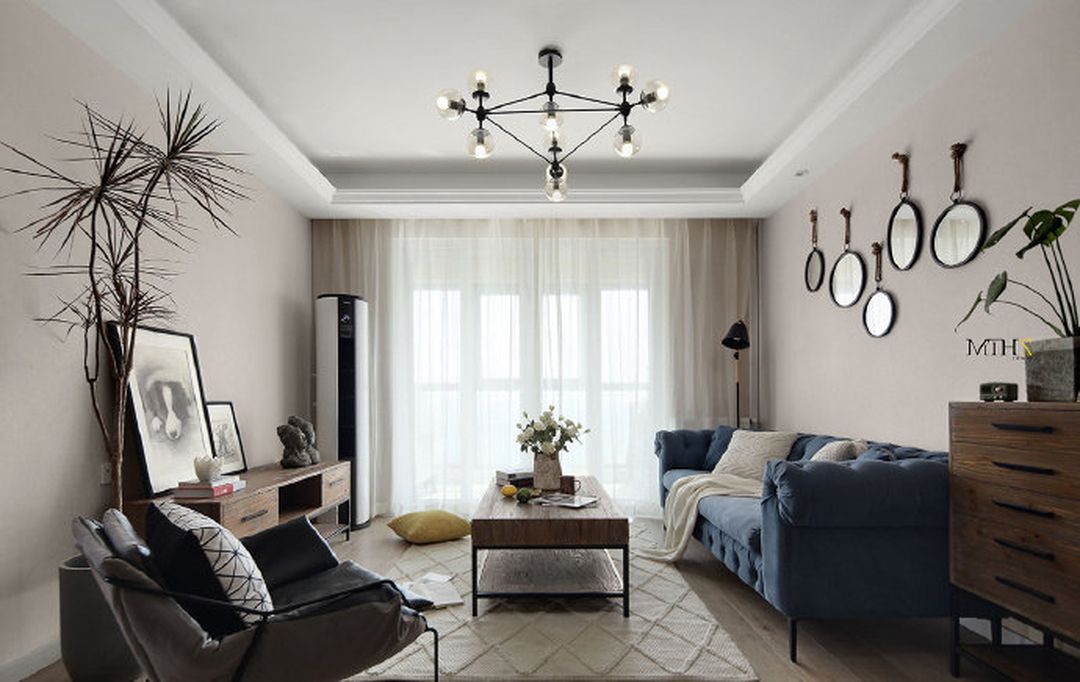 家居 | 120㎡混搭风格家居设计 ​​​​装修效果图片_1