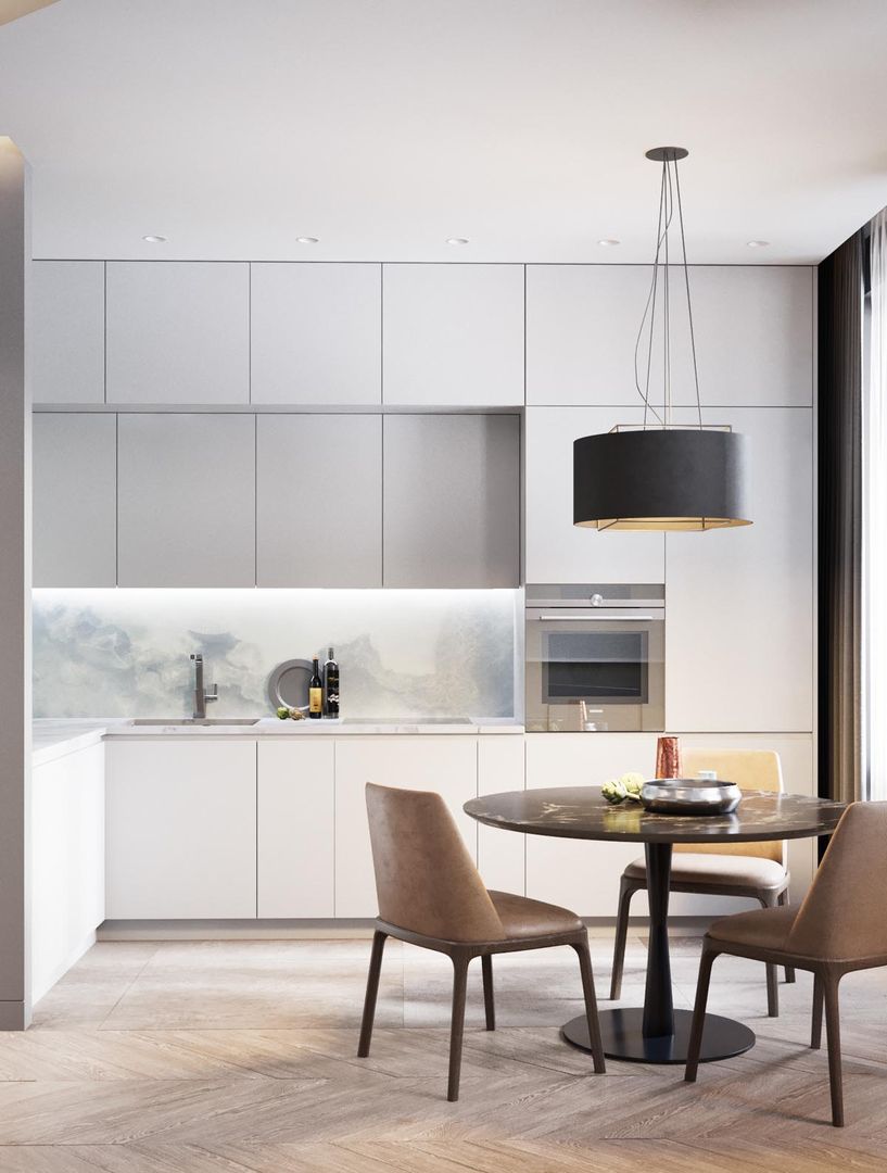 美式轻奢风格，高级灰+金色，打造居家新生活装修效果图片_4