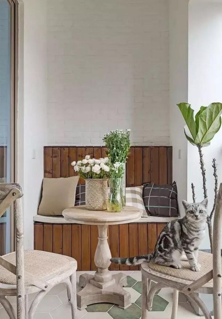 135㎡美式风三居，温馨而清新的生活感装修效果图片_6