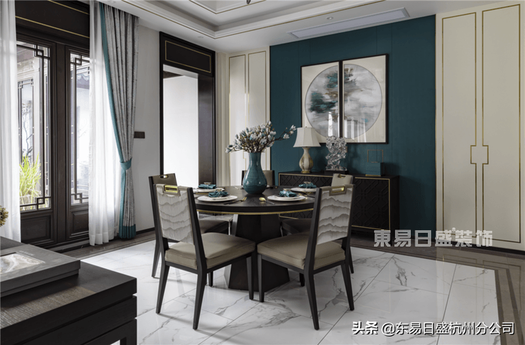 580㎡新中式装修实拍，东方灵性，与优雅一路前行装修效果图片_6