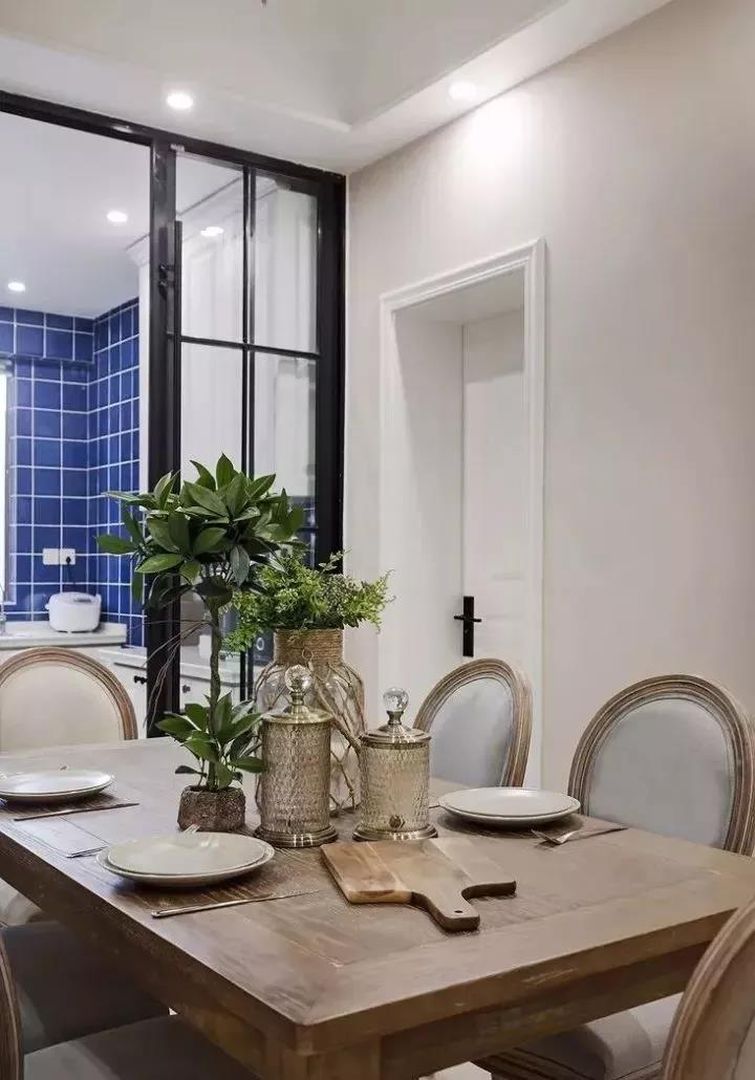 135㎡美式风三居，温馨而清新的生活感装修效果图片_8