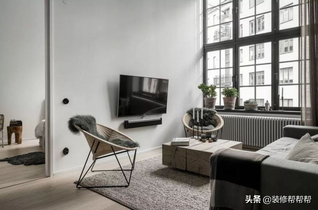 93㎡充满灰色调的住宅，无意言语的魅力装修效果图片_6