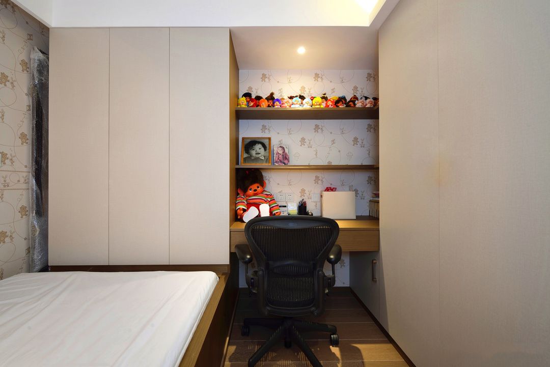 18张儿童房学习桌设计，孩子学习环境很重要装修效果图片_5