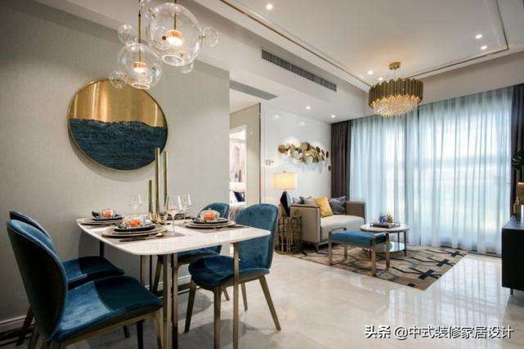 15个新中式餐厅案例，古典现代皆有，值得借鉴装修效果图片_8