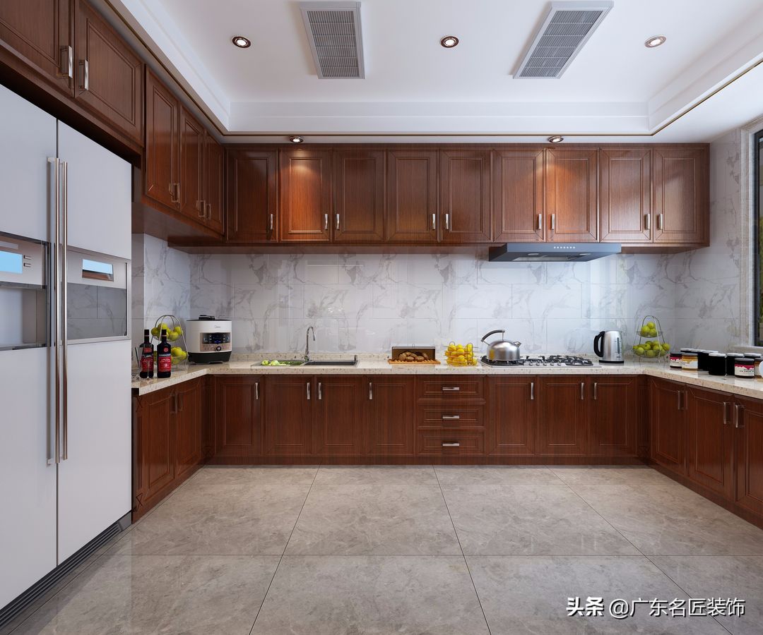 129m²原木轻奢大宅，大气到让人尖叫装修效果图片_6