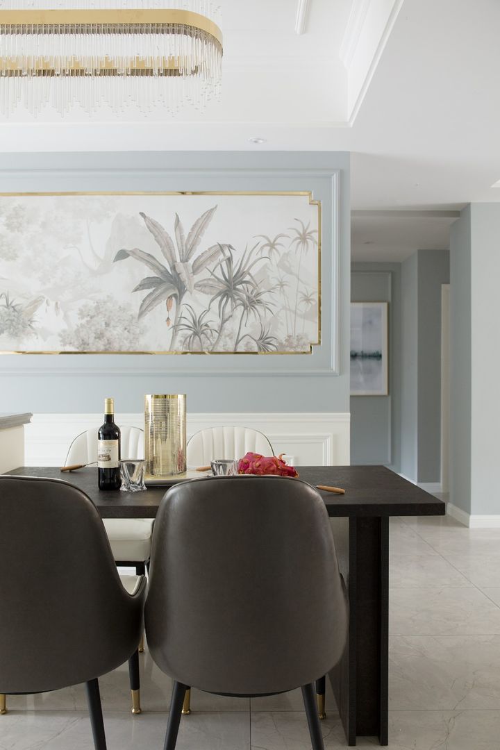 「家居设计」轻奢+现代风格，营造多元化空间 | 自贡名筑设计装修效果图片_11