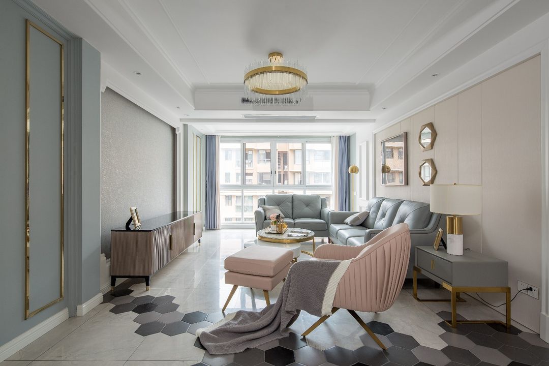 「家居设计」轻奢+现代风格，营造多元化空间 | 自贡名筑设计装修效果图片_10