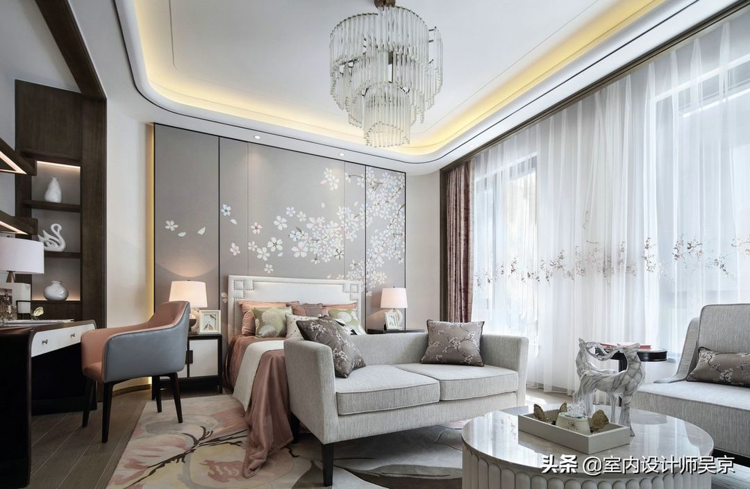 汕头龙光御海天禧65#联排别墅样板房装修效果图片_14