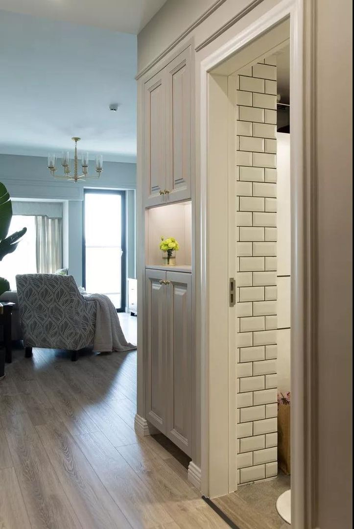 117㎡美式3居室，空间轻盈优雅装修效果图片_1