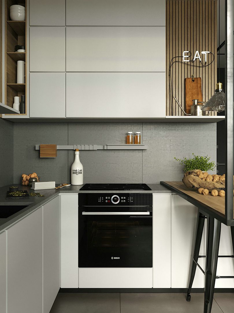 「家居设计」北欧风小公寓 - 一个人的生活也可以过的很精致装修效果图片_5